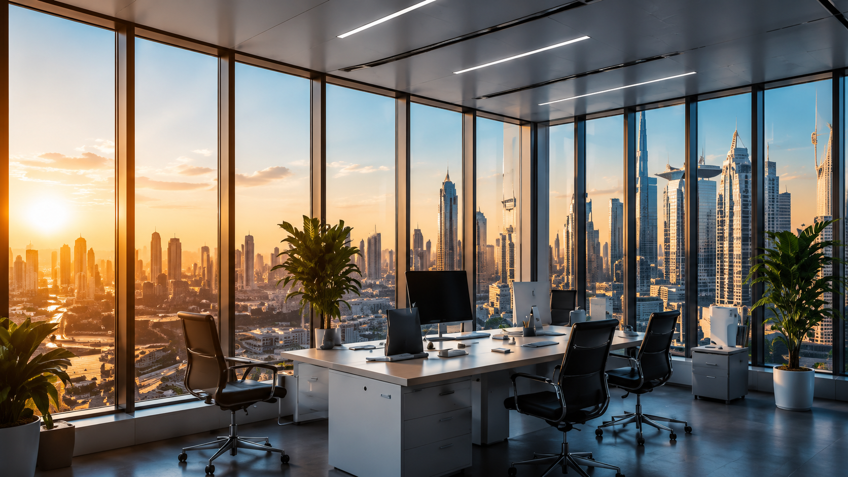 The Better Way Consultancy Services boardroom in Dubai